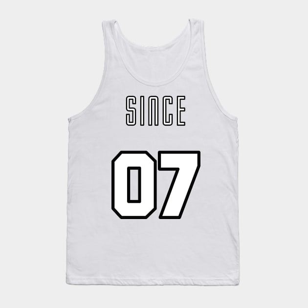 Since 20 07 Tank Top by panio